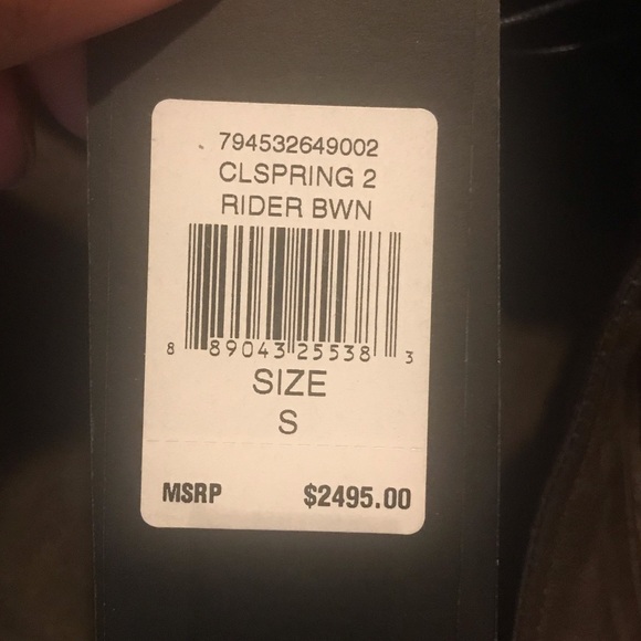 Ralph Lauren Black Label leather jacket - Picture 6 of 16